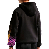 Nike sudadera niño VJ K NK CLUB FLC HDY NEGRO vista trasera