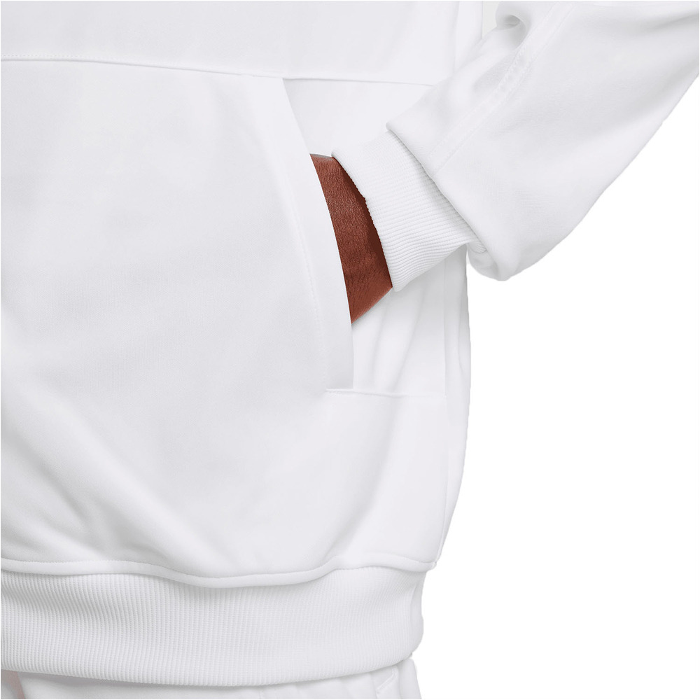 Nike sudadera tenis hombre COURT HERITAGE BLANCO 03