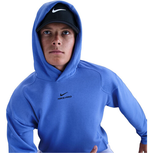 Nike sudaderas deportivas hombre DRI-FIT PRO AZUL