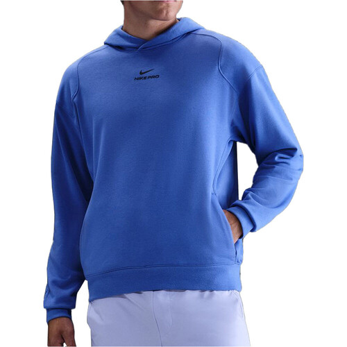 Nike sudaderas deportivas hombre DRI-FIT PRO AZUL
