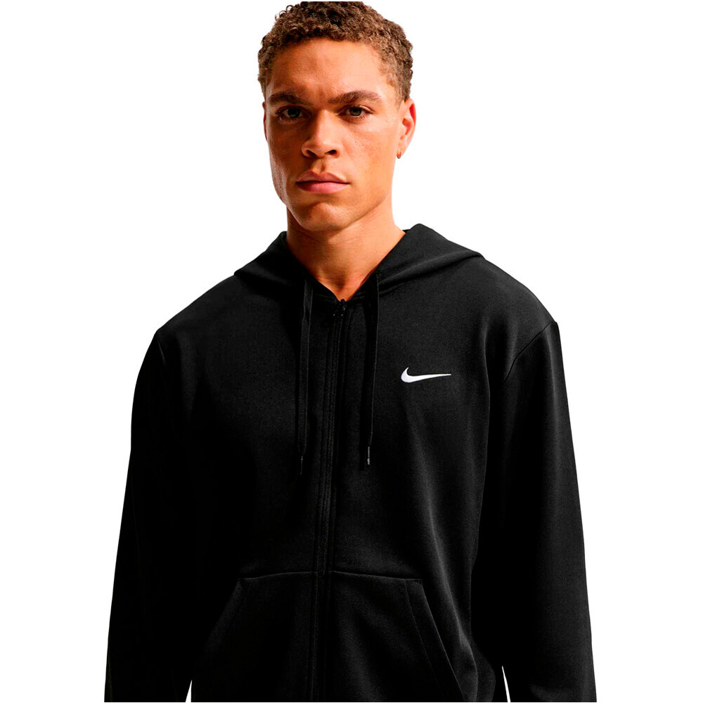 Nike sudaderas deportivas hombre DRI-FIT UV FLEX GRIS vista detalle