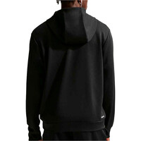 Nike sudaderas deportivas hombre DRI-FIT UV FLEX NEGRO vista trasera