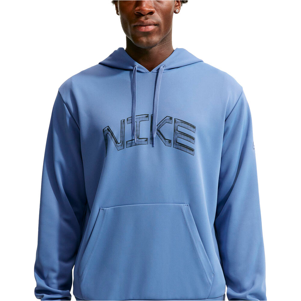 Nike sudaderas deportivas hombre M NK DF UV FLEX FLC PO HD GFX AZUL vista detalle