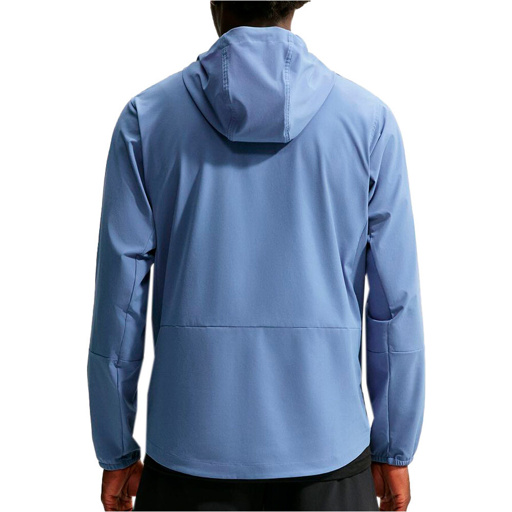Nike sudaderas deportivas hombre M NK RPL UNLIMITED JKT AZUL vista trasera