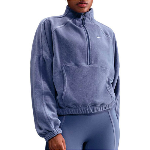 Nike sudaderas deportivas mujer THERMA-FIT ONE AZUL