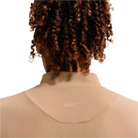 Nike sudaderas deportivas mujer W NK DF ZENVY FZ LS TOP MARRON 03