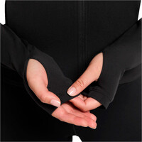 Nike sudaderas deportivas mujer W NK DF ZENVY FZ LS TOP NEGRO 03