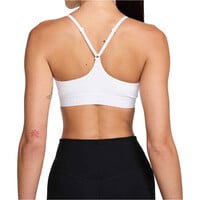Nike Sujetador Yoga DRI-FIT INDY BLANCO vista trasera