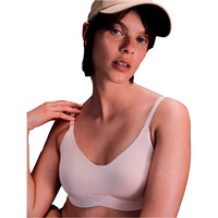 Nike sujetadores deportivos ALATE MINIMALIST LIGHT SUPPORT MARRON vista detalle