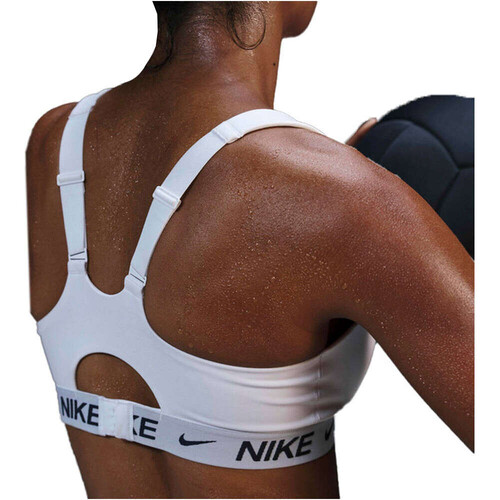 Nike sujetadores deportivos DRI-FIT INDY HIGH SUPPPORT BLANCO