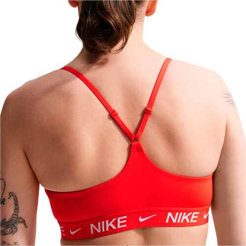 Nike sujetadores deportivos DRI-FIT INDY LIGHT SUPPPORT ROJO