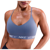 Nike sujetadores deportivos DRI-FIT LIGHT SUPPORT AZUL vista frontal