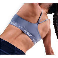 Nike sujetadores deportivos DRI-FIT LIGHT SUPPORT AZUL vista trasera