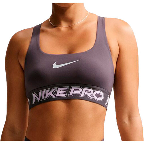 Nike sujetadores deportivos DRI-FIT PRO GRIS