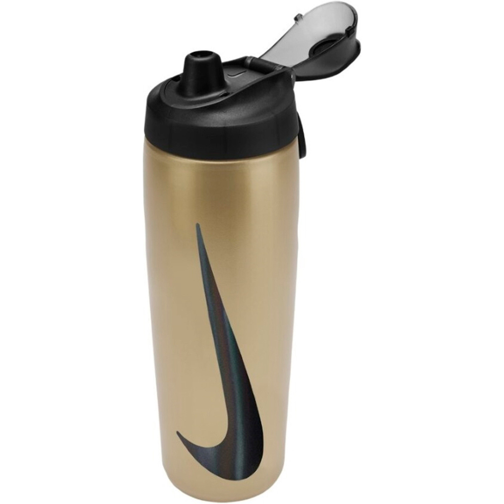 Nike traje sauna REFUEL BOTTLE LOCKING LID 24 OZ GOL MARRON vista trasera