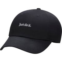 Nike visera lona CLUB NEGRO vista frontal