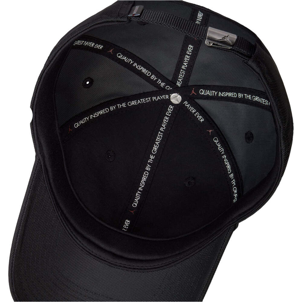 Nike visera lona JORDAN RISE NEGRO 04