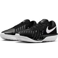 Nike zapatilla baloncesto AIR ZOOM G.T. CUT ACADEMY 2 NEGRO lateral interior