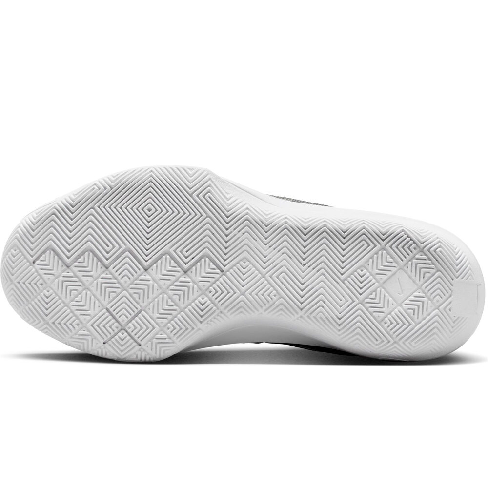 Nike zapatilla baloncesto AIR ZOOM G.T. CUT ACADEMY 2 NEGRO vista superior