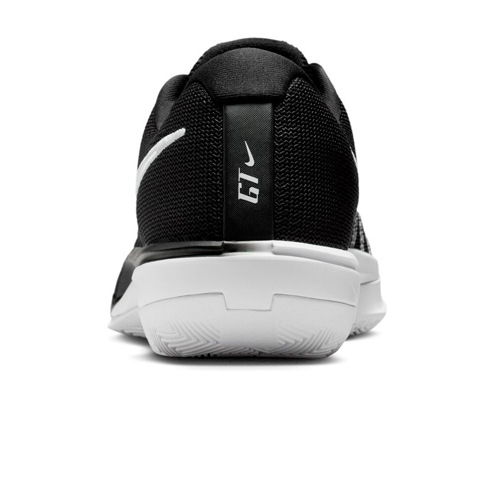 Nike zapatilla baloncesto AIR ZOOM G.T. CUT ACADEMY 2 NEGRO vista trasera