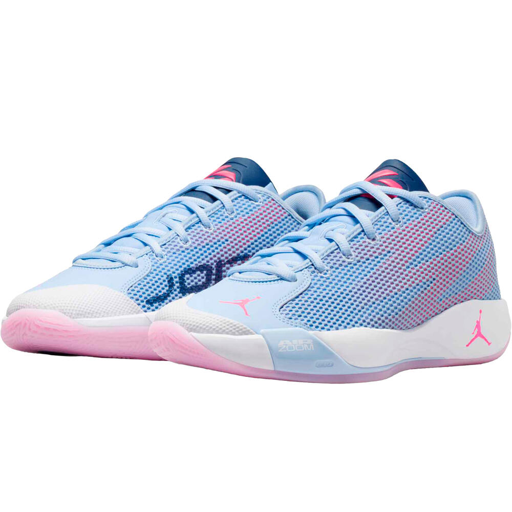 Nike zapatilla baloncesto JORDAN LUKA 77 AZUL lateral interior