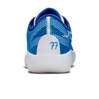 Nike zapatilla baloncesto JORDAN LUKA 77 AZUL vista trasera