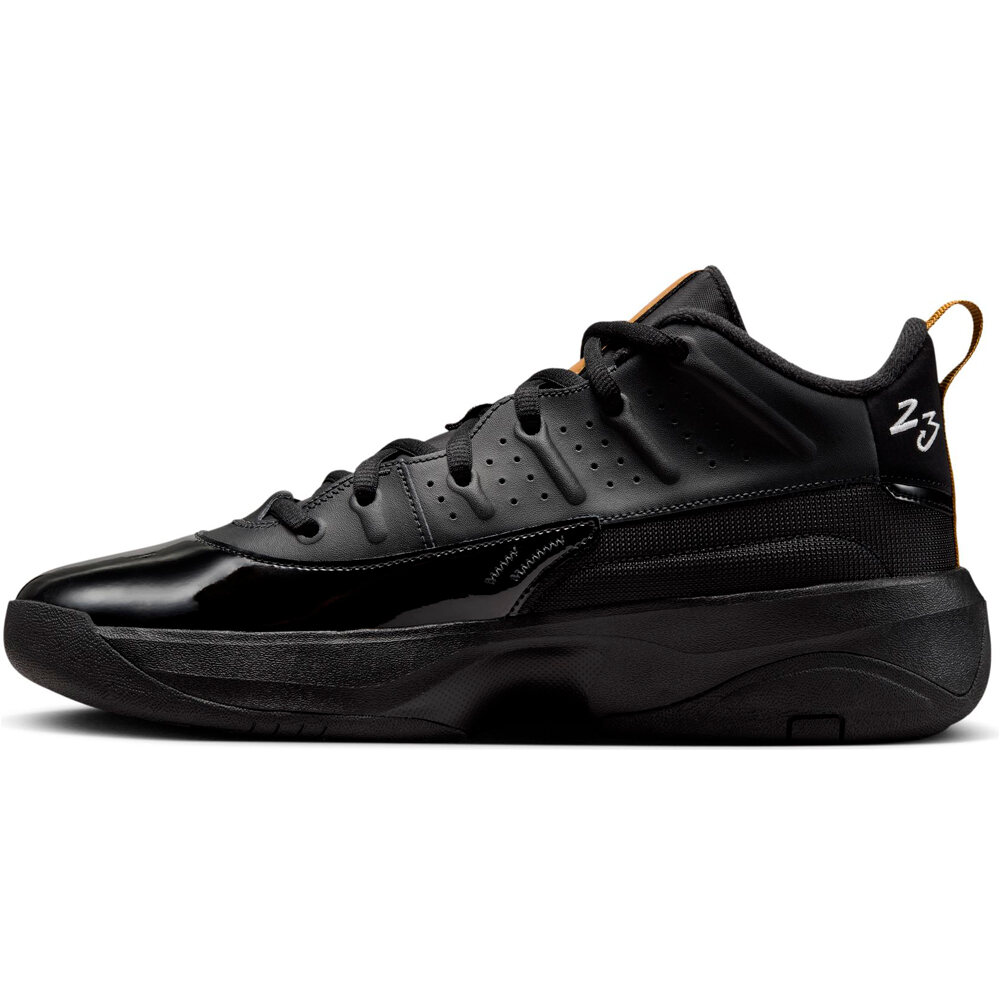 Nike zapatilla baloncesto JORDAN MAX AURA 7 NEGRO puntera
