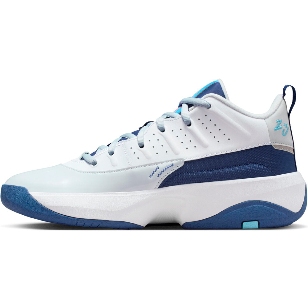 Nike zapatilla baloncesto JORDAN MAX URA 7 BL BLANCO puntera