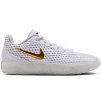 Nike zapatilla baloncesto LEBRON WITNESS X BLANCO lateral exterior