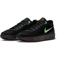 Nike zapatilla baloncesto LEBRON WITNESS X PER HW GRIS lateral interior