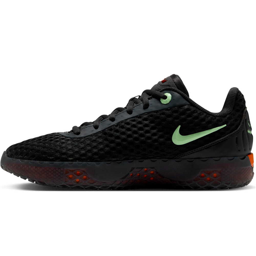 Nike zapatilla baloncesto LEBRON WITNESS X PER HW GRIS puntera