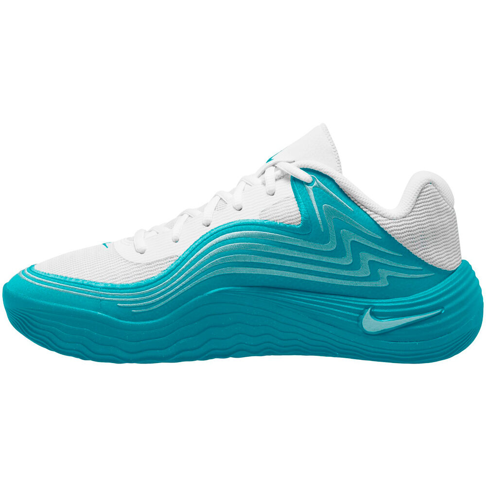 Nike zapatilla baloncesto NIKE PRECISION 8 LOW VERDE lateral interior