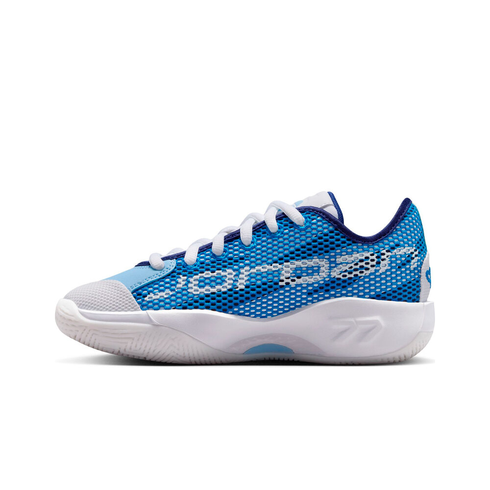 Nike zapatilla baloncesto niños JORDAN LUKA 77 AZUL puntera