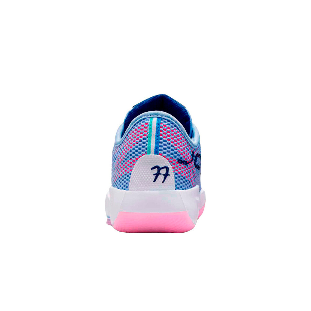 Nike zapatilla baloncesto niños JORDAN LUKA 77 GS AZUL vista trasera