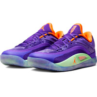 Nike zapatilla baloncesto ZION 4 MORADO lateral interior