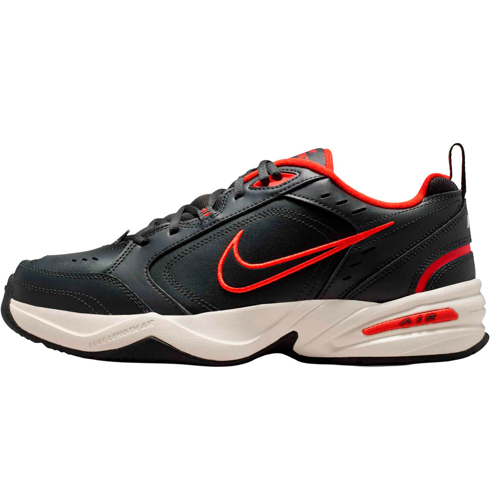 Nike zapatilla cross training hombre AIR MONARCH IV NEGRO puntera