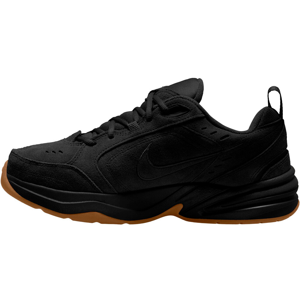Nike zapatilla cross training hombre AIR MONARCH IV SE NEGRO lateral interior