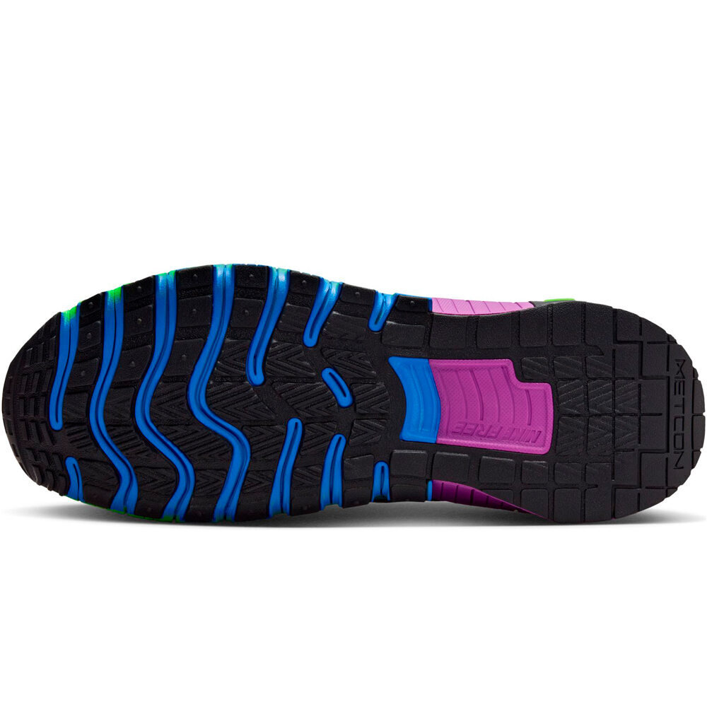 Nike zapatilla cross training hombre FREE METCON NEGRO vista superior