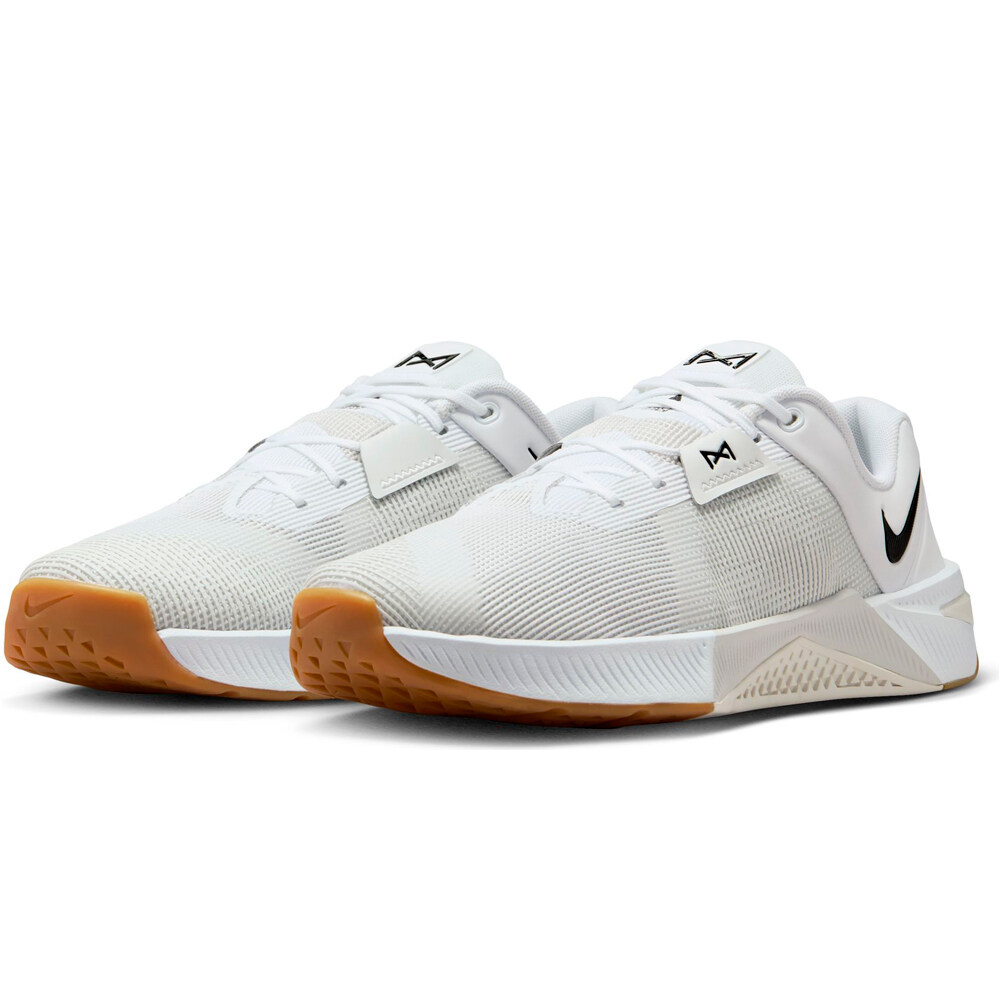 Nike zapatilla cross training hombre METCON 10 BLANCO lateral interior