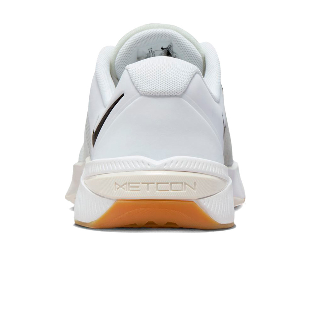 Nike zapatilla cross training hombre METCON 10 BLANCO vista trasera
