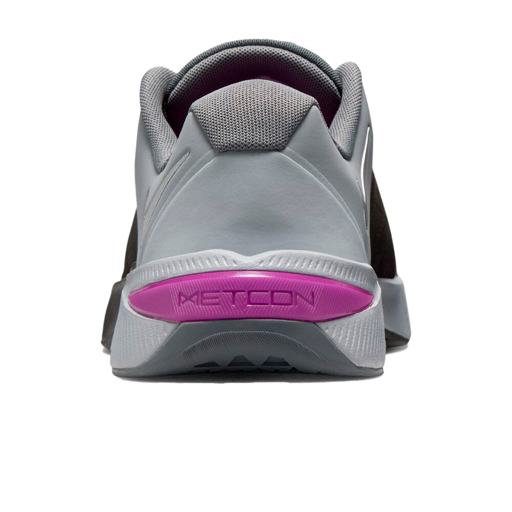 Nike zapatilla cross training hombre METCON 10 GRIS vista trasera