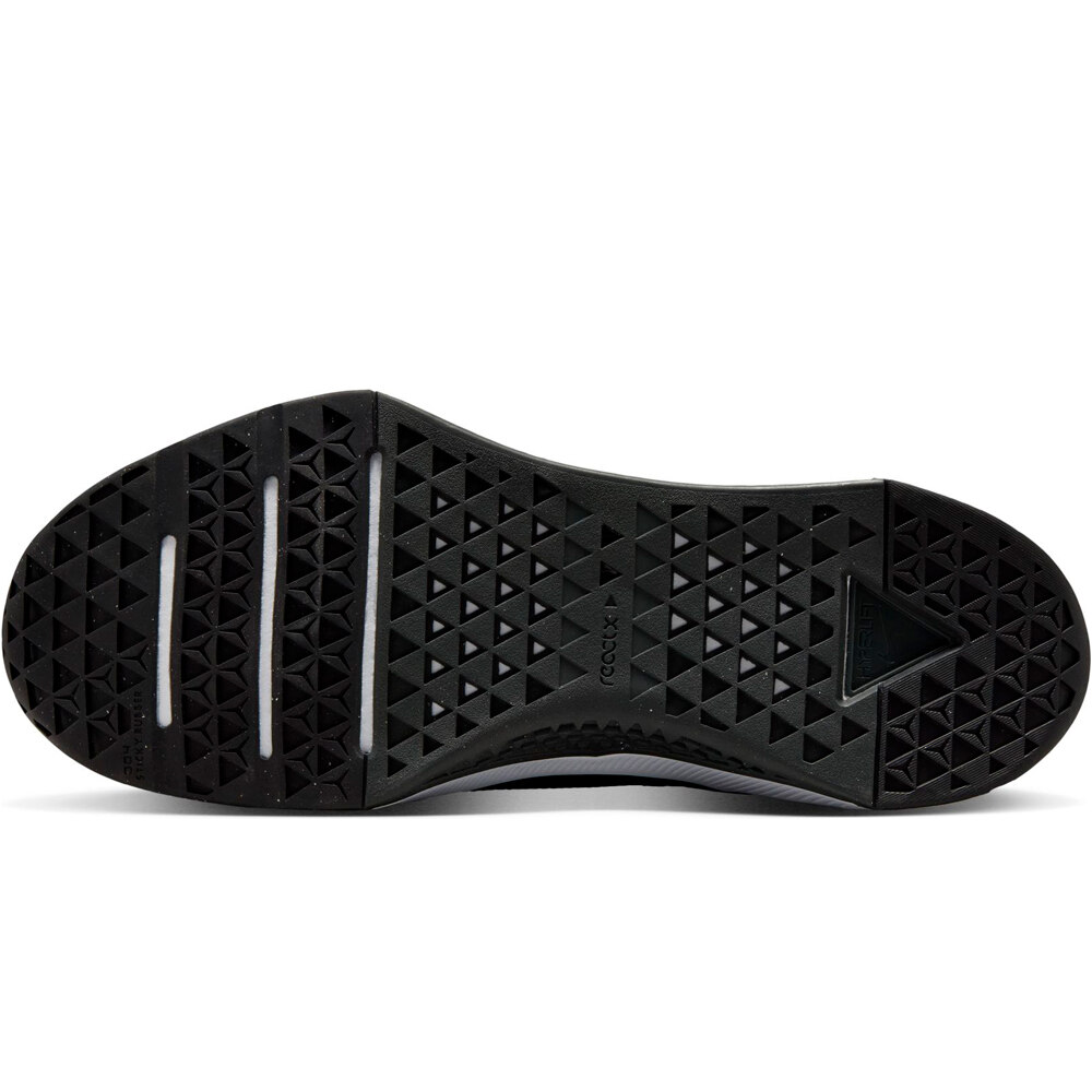 Nike zapatilla cross training hombre METCON 10 NEGRO vista superior