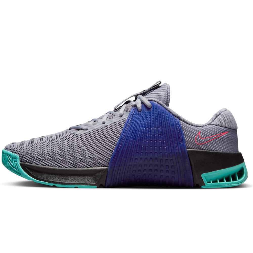 Nike zapatilla cross training hombre METCON 9 GRIS puntera