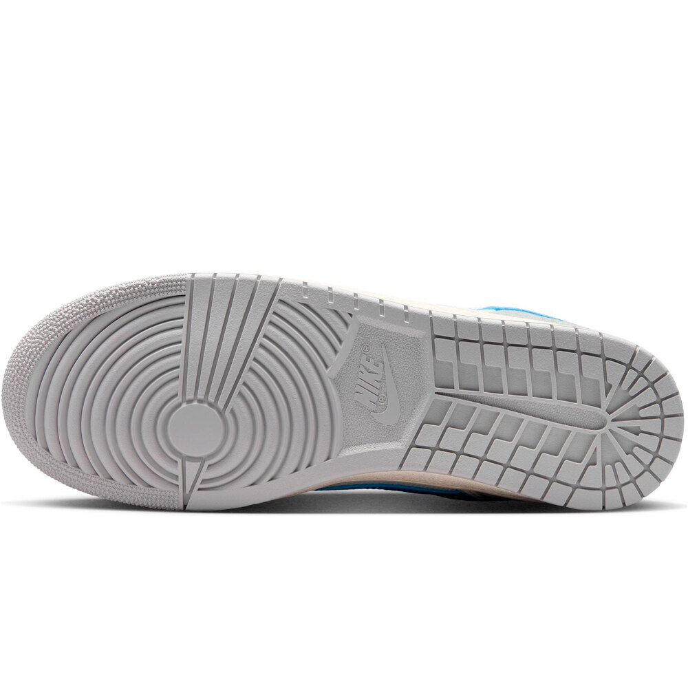 Nike zapatilla moda hombre AIR JORDAN SKYLINE LOW BLANCO vista superior