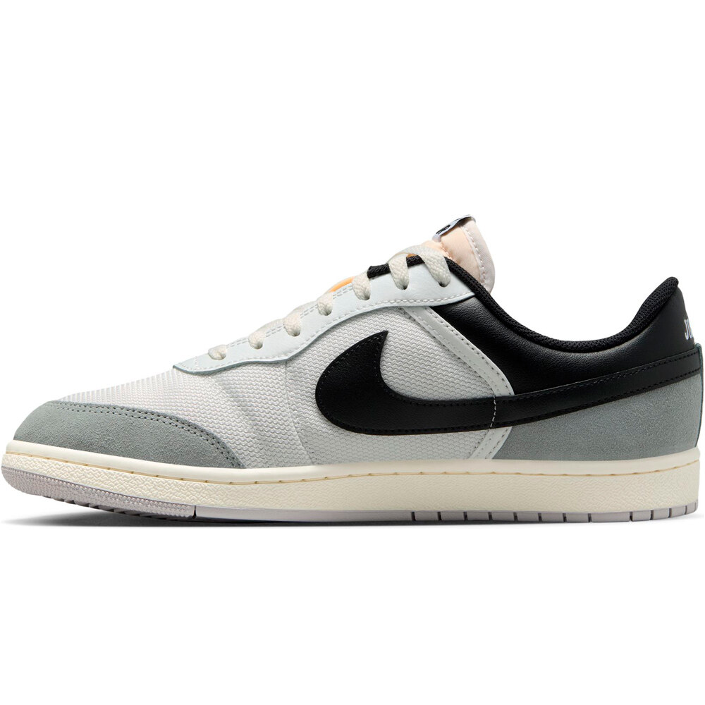 Nike zapatilla moda hombre AIR JORDAN SKYLINE LOW NEGRO puntera