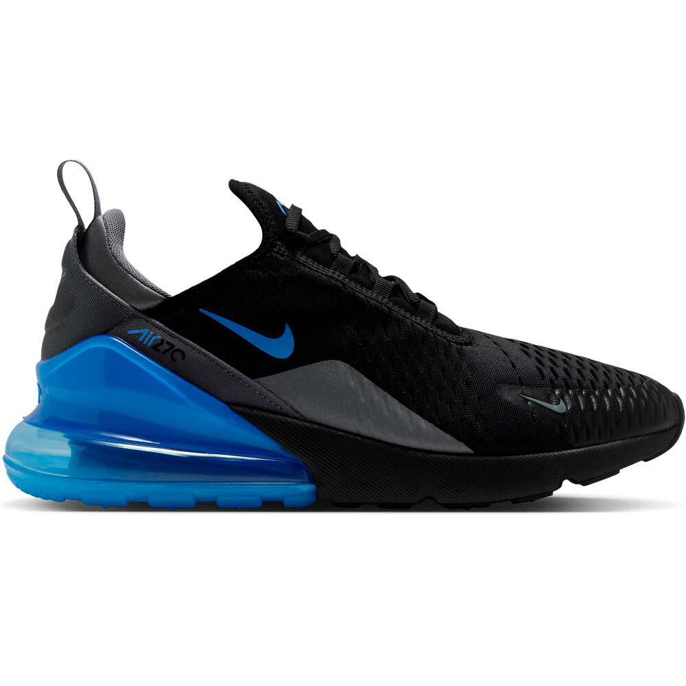 Nike zapatilla moda hombre AIR MAX 270 NEGRO lateral exterior