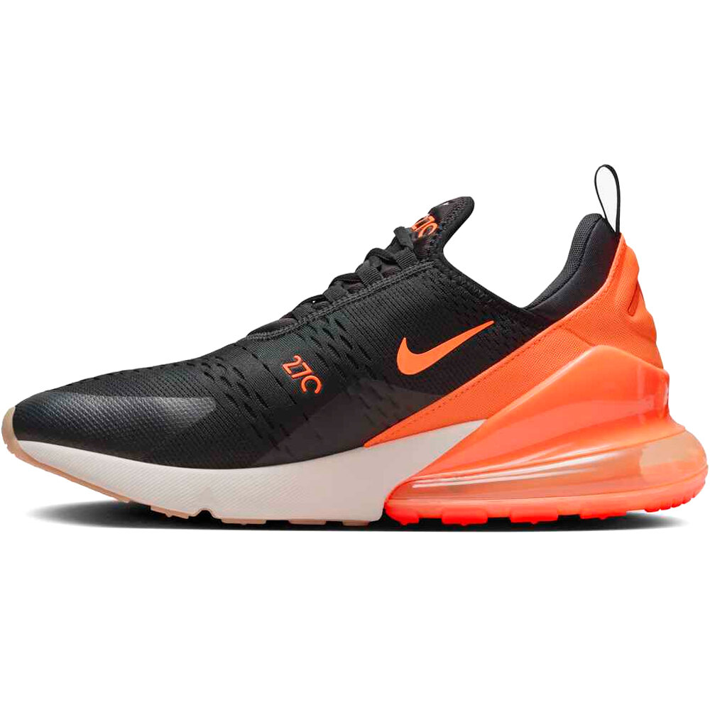 Nike zapatilla moda hombre AIR MAX 270 NEGRO puntera