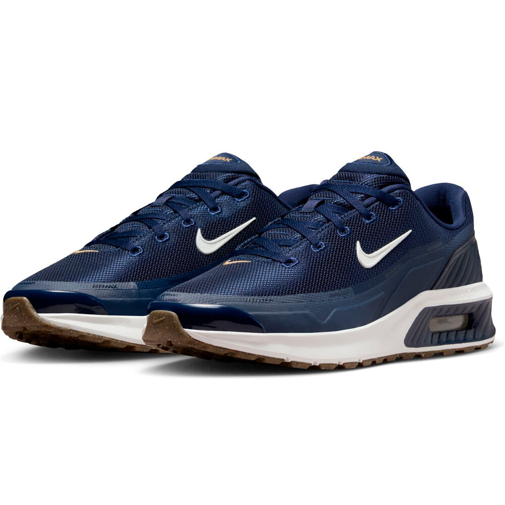 Nike zapatilla moda hombre AIR MAX BIA AZUL lateral interior