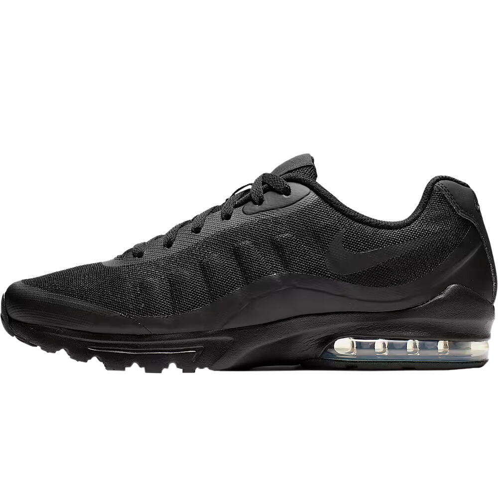 Nike zapatilla moda hombre AIR MAX INVIGOR NEGRO puntera