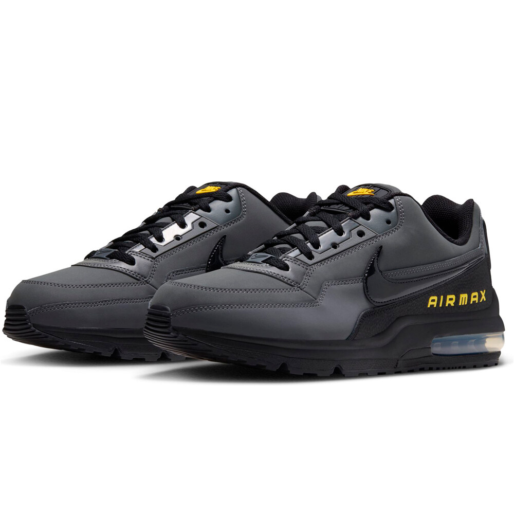 Nike zapatilla moda hombre AIR MAX LTD 3 NEGRO lateral interior